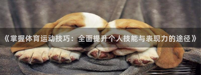 MK体育官网下载招商：《掌握体育运动技巧：全面提升个人技能与